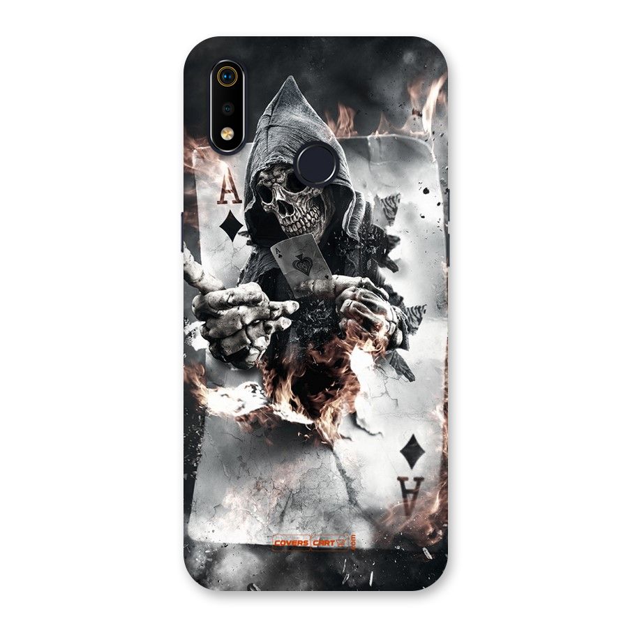 Skull with an Ace Back Case for Realme 3i