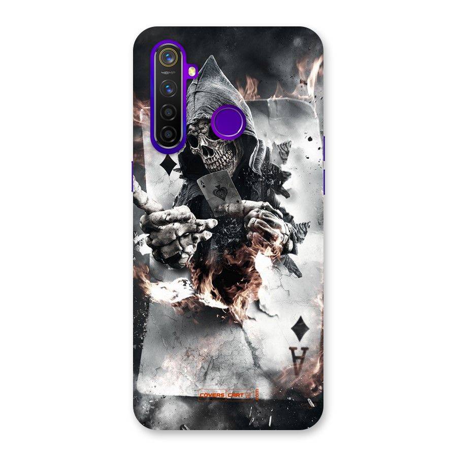 Skull with an Ace Back Case for Realme 5 Pro