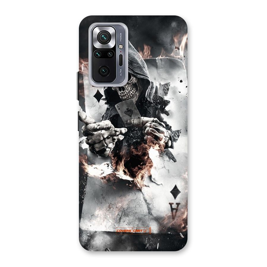 Skull with an Ace Back Case for Redmi Note 10 Pro