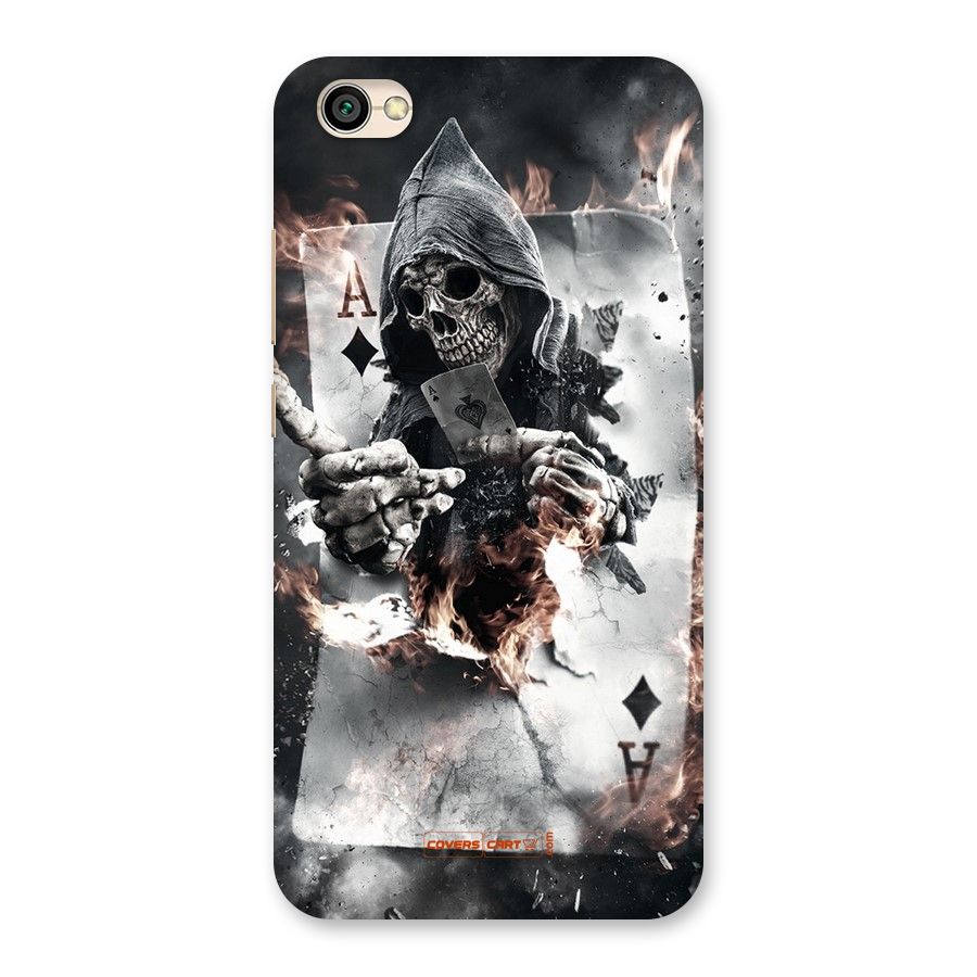 Skull with an Ace Back Case for Redmi Y1 Lite