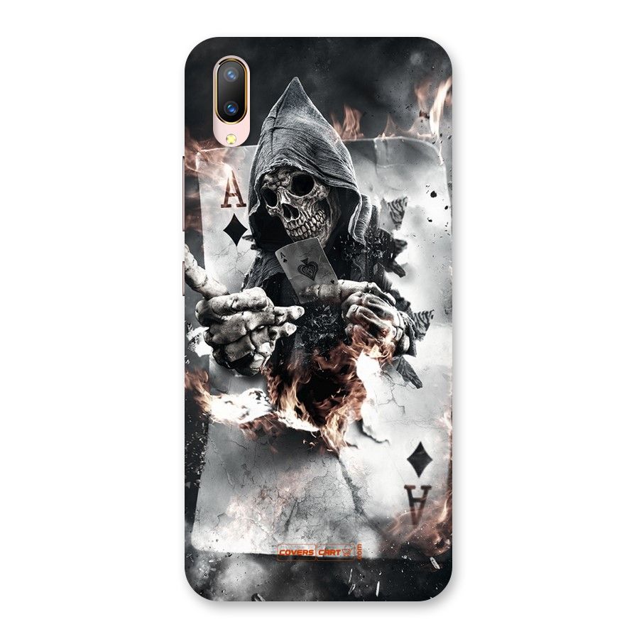 Skull with an Ace Back Case for Vivo V11 Pro
