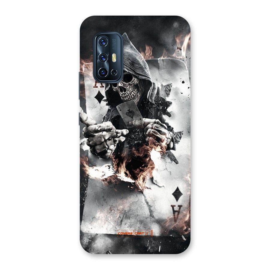 Skull with an Ace Back Case for Vivo V17