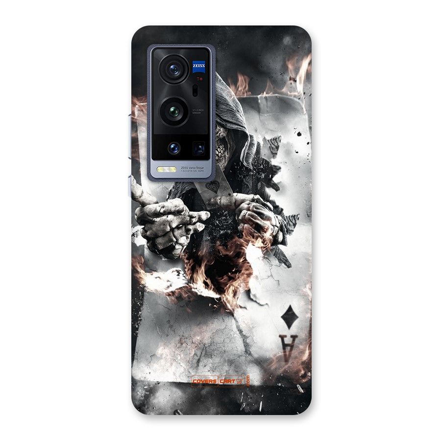 Skull with an Ace Back Case for Vivo X60 Pro Plus