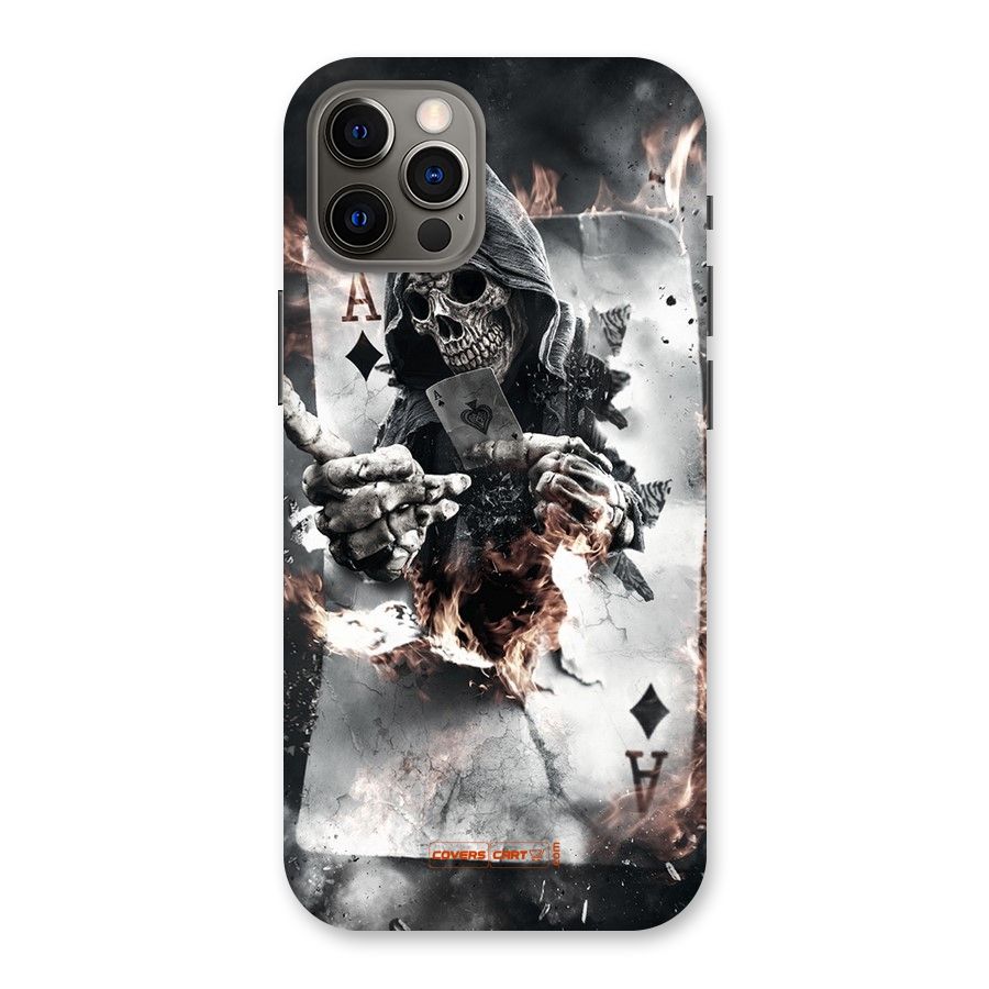 Skull with an Ace Back Case for iPhone 12 Pro