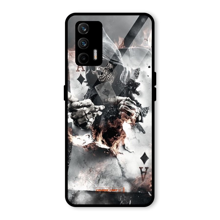 Skull with an Ace Glass Back Case for Realme GT 5G