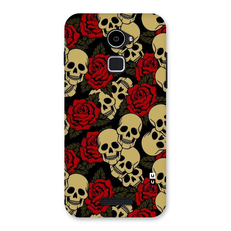 Skulled Roses Back Case for Coolpad Note 3 Lite