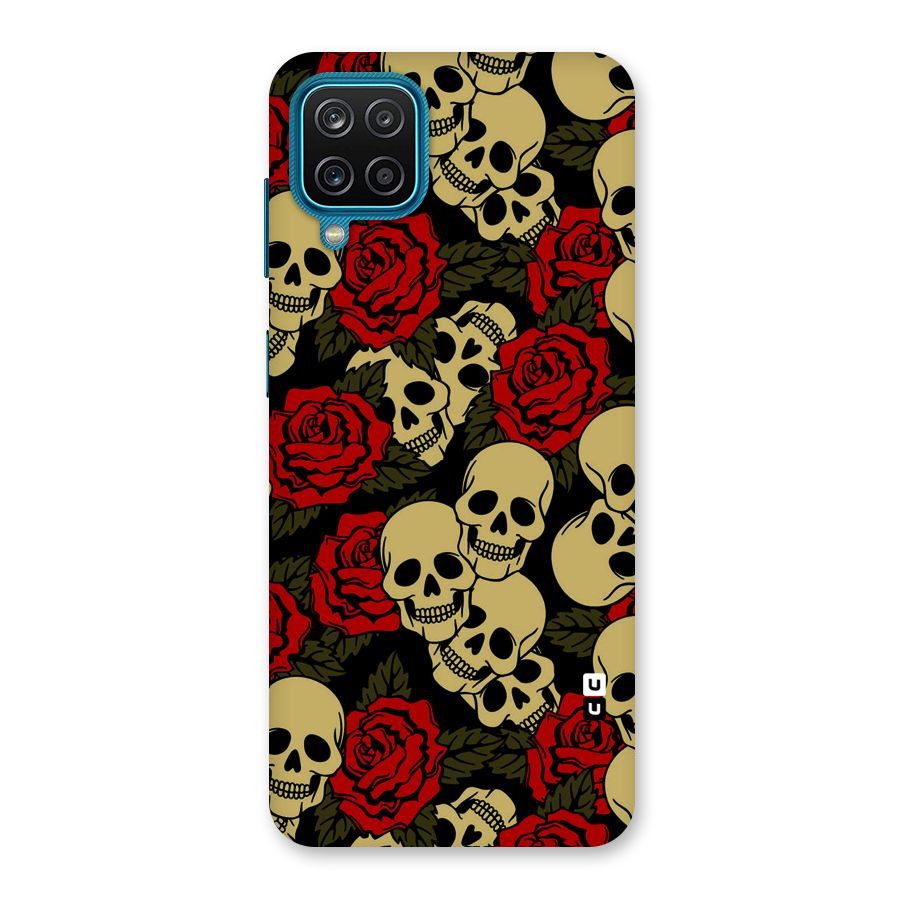 Skulled Roses Back Case for Galaxy F12