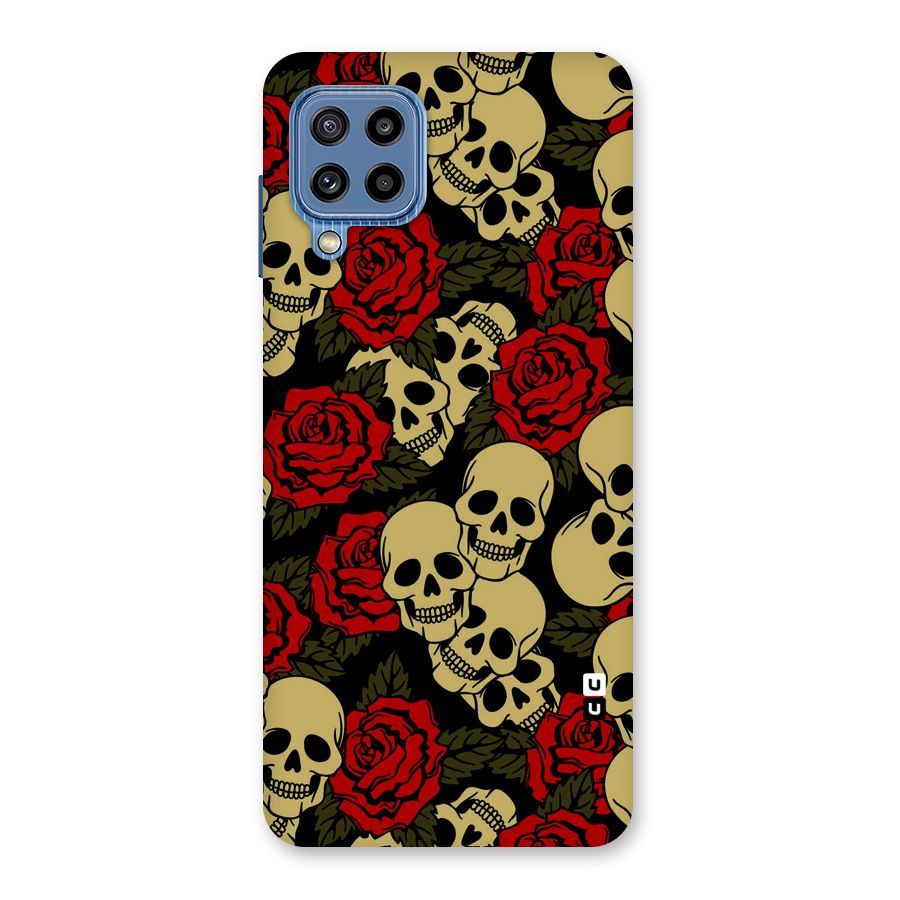 Skulled Roses Back Case for Galaxy M32