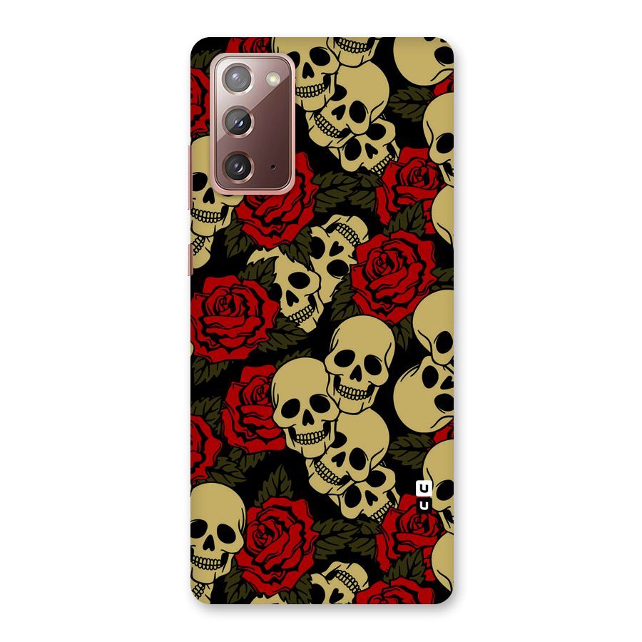 Skulled Roses Back Case for Galaxy Note 20
