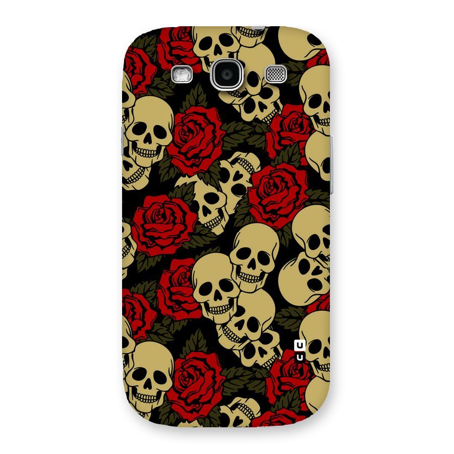 Skulled Roses Back Case for Galaxy S3 Neo