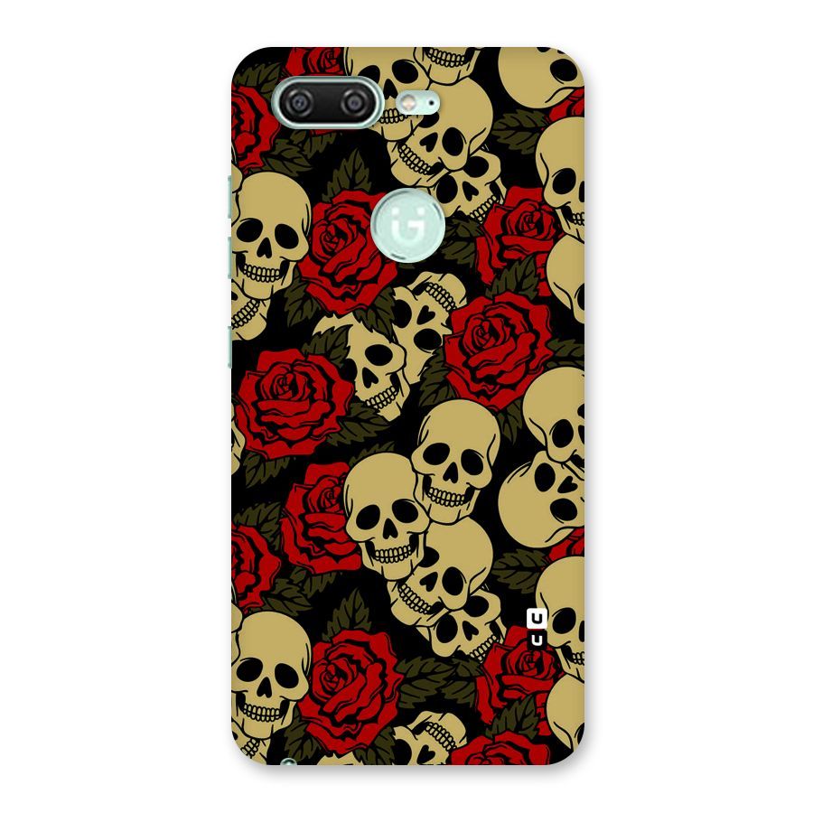 Skulled Roses Back Case for Gionee S10