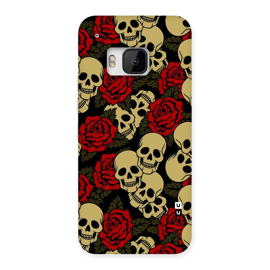 Skulled Roses Back Case for HTC One M9