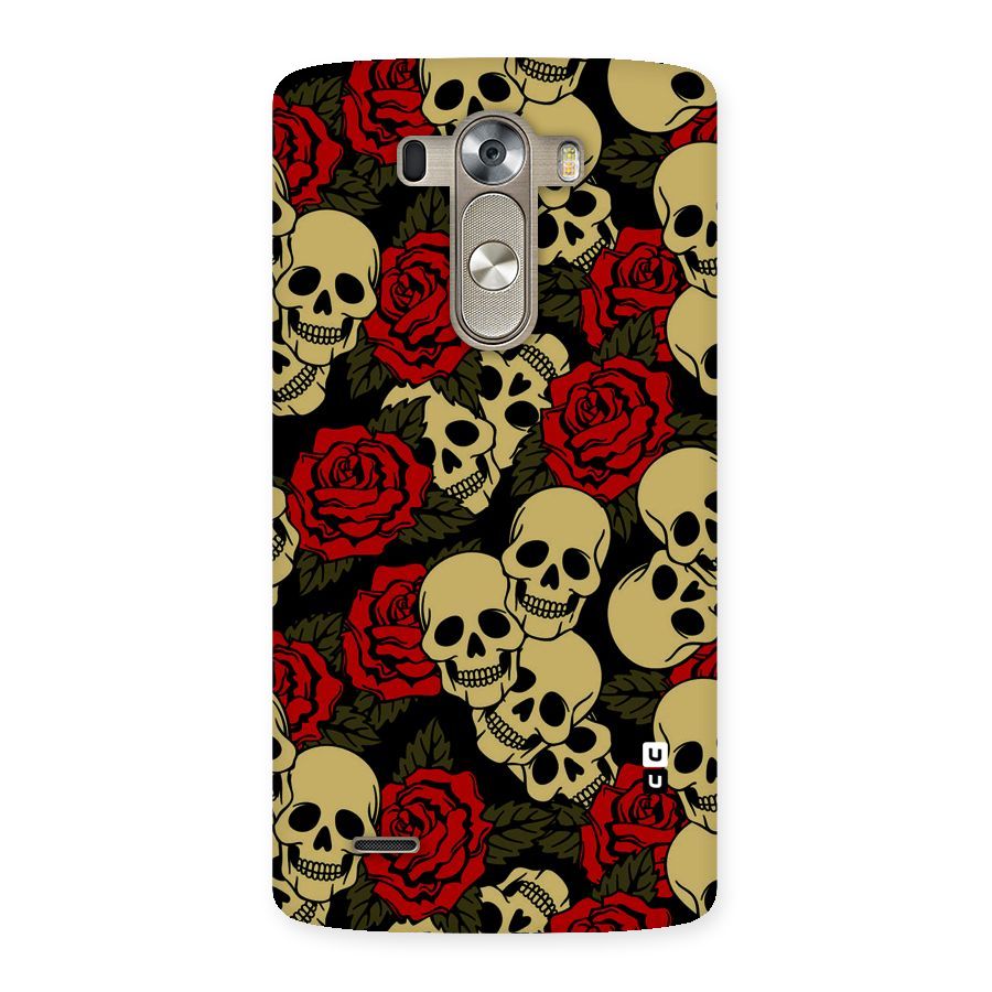 Skulled Roses Back Case for LG G3