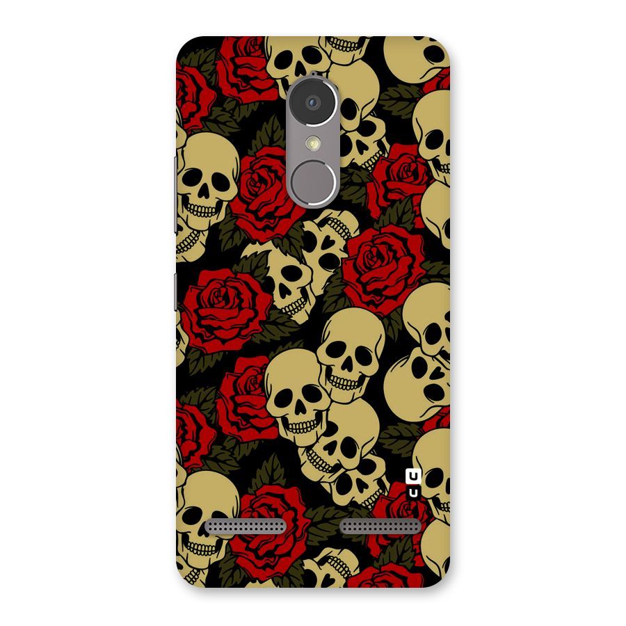 Skulled Roses Back Case for Lenovo K6