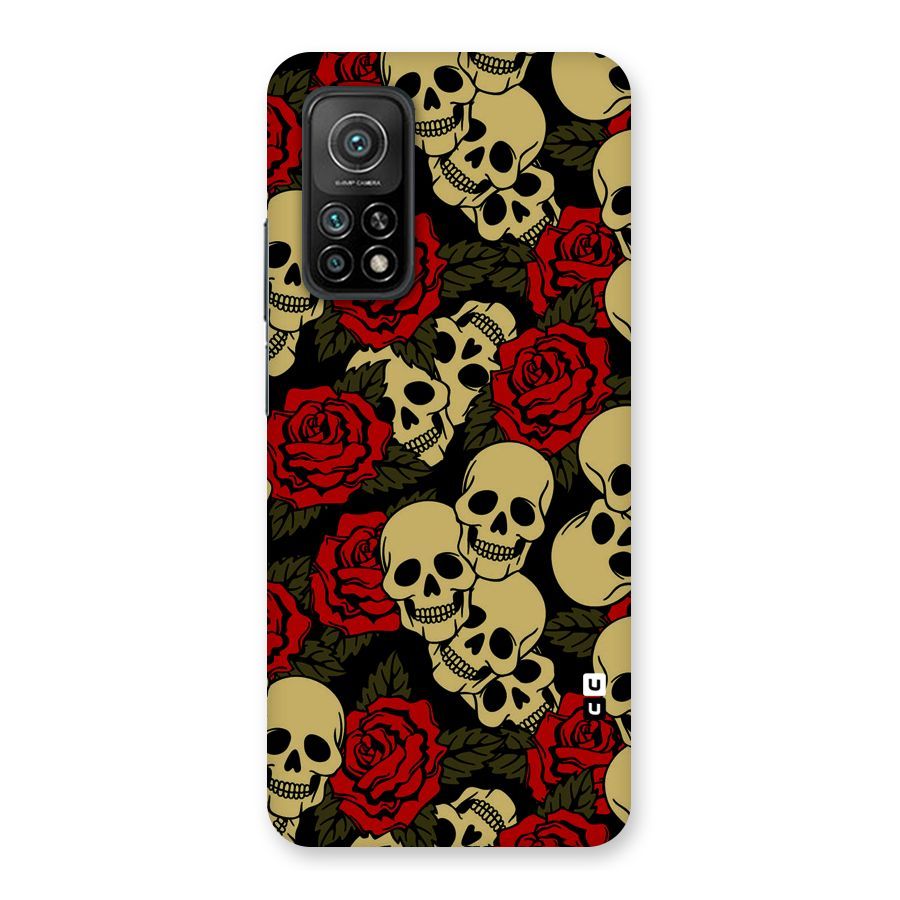 Skulled Roses Back Case for Mi 10T 5G