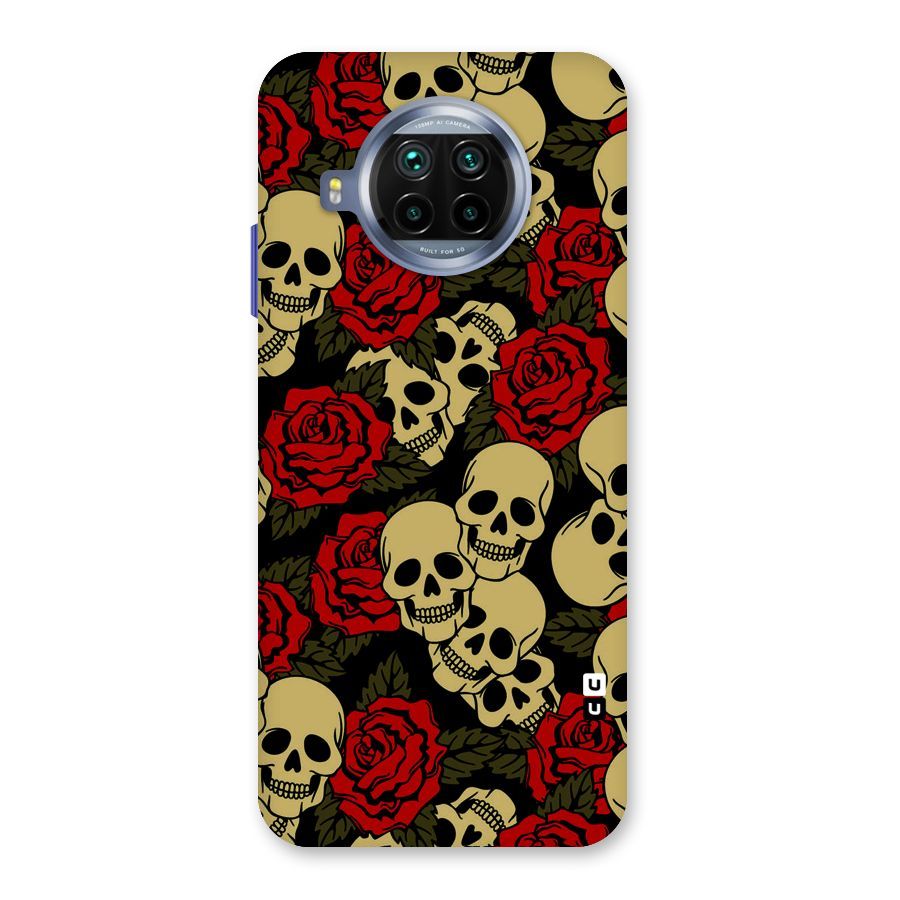 Skulled Roses Back Case for Mi 10i