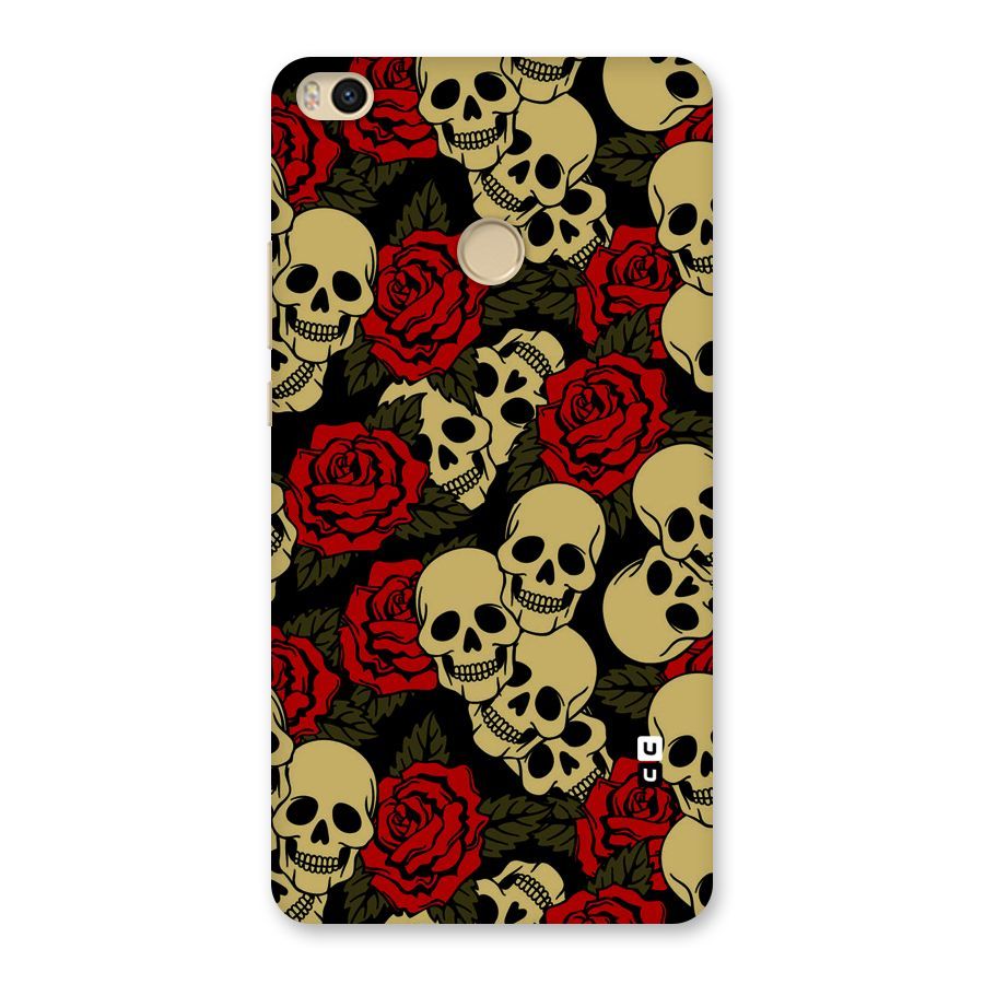 Skulled Roses Back Case for Mi Max 2