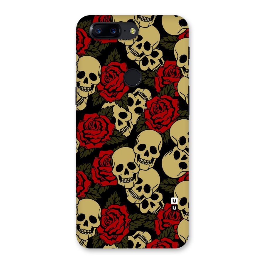 Skulled Roses Back Case for OnePlus 5T