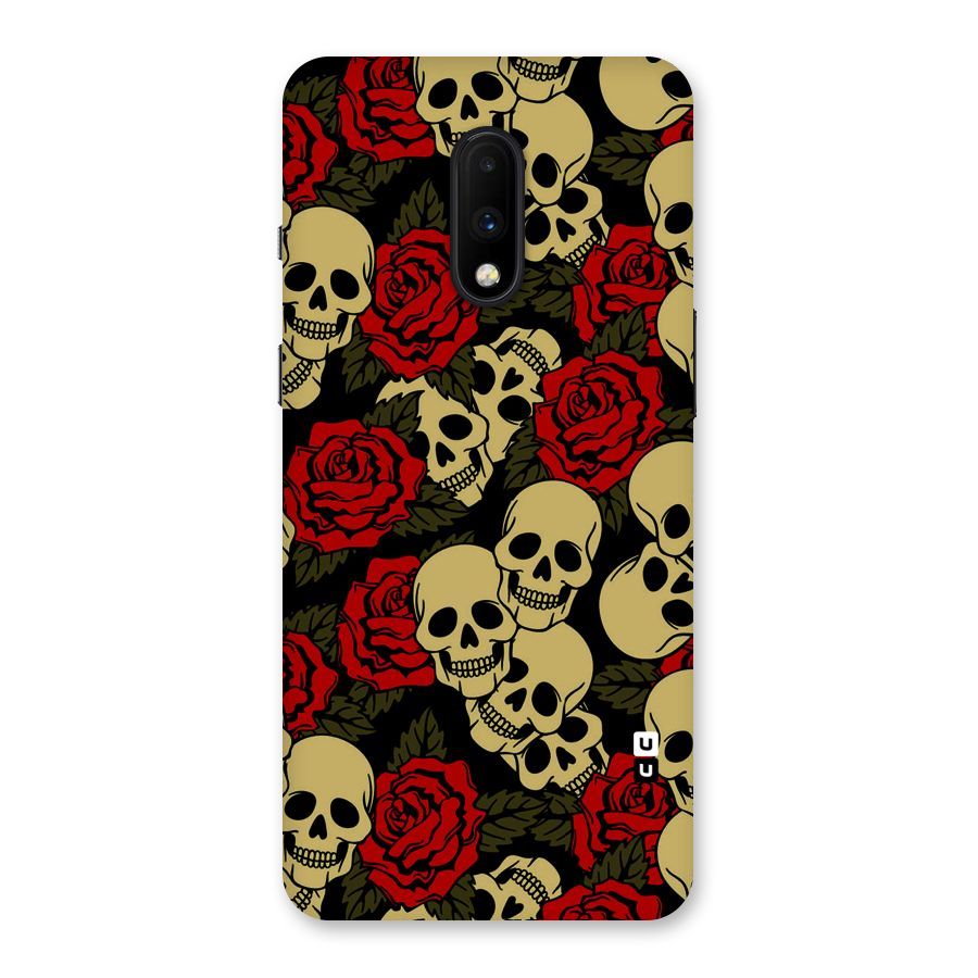 Skulled Roses Back Case for OnePlus 7