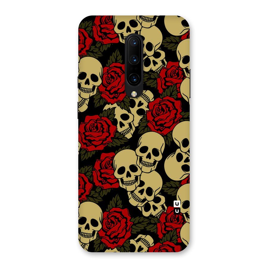 Skulled Roses Back Case for OnePlus 7 Pro