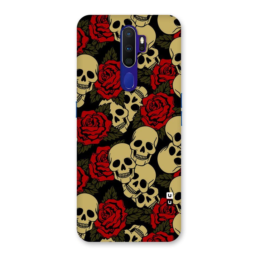 Skulled Roses Back Case for Oppo A9 (2020)