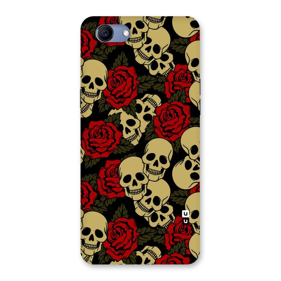 Skulled Roses Back Case for Oppo Realme 1