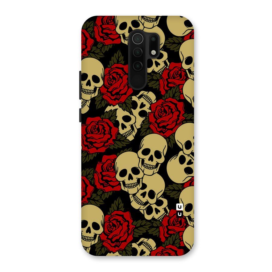 Skulled Roses Back Case for Poco M2