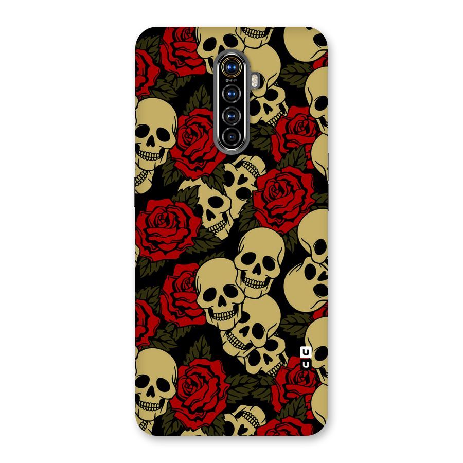 Skulled Roses Back Case for Realme X2 Pro