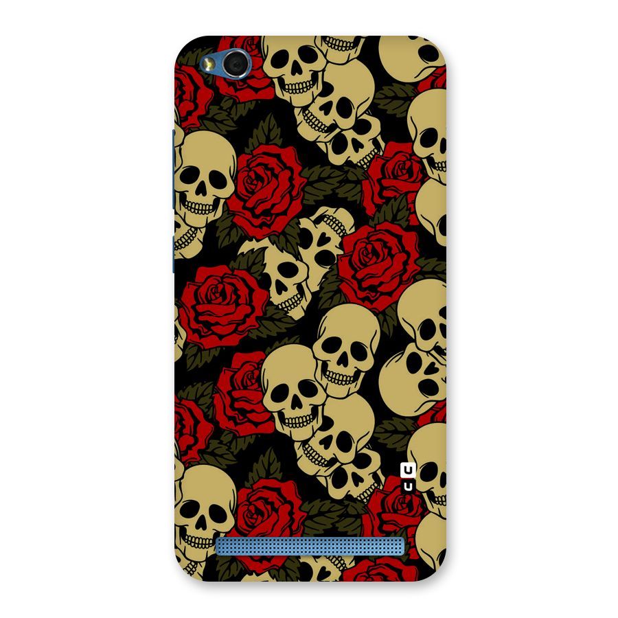 Skulled Roses Back Case for Redmi 5A