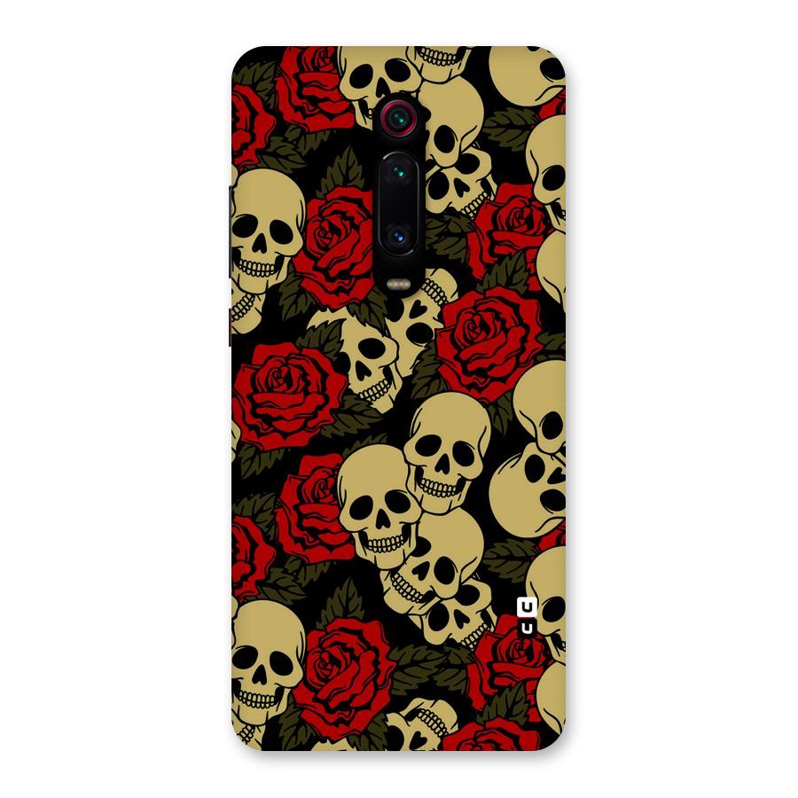 Skulled Roses Back Case for Redmi K20