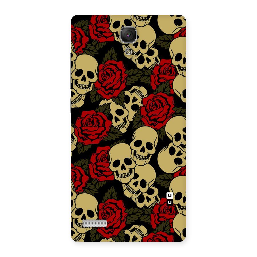 Skulled Roses Back Case for Redmi Note Prime
