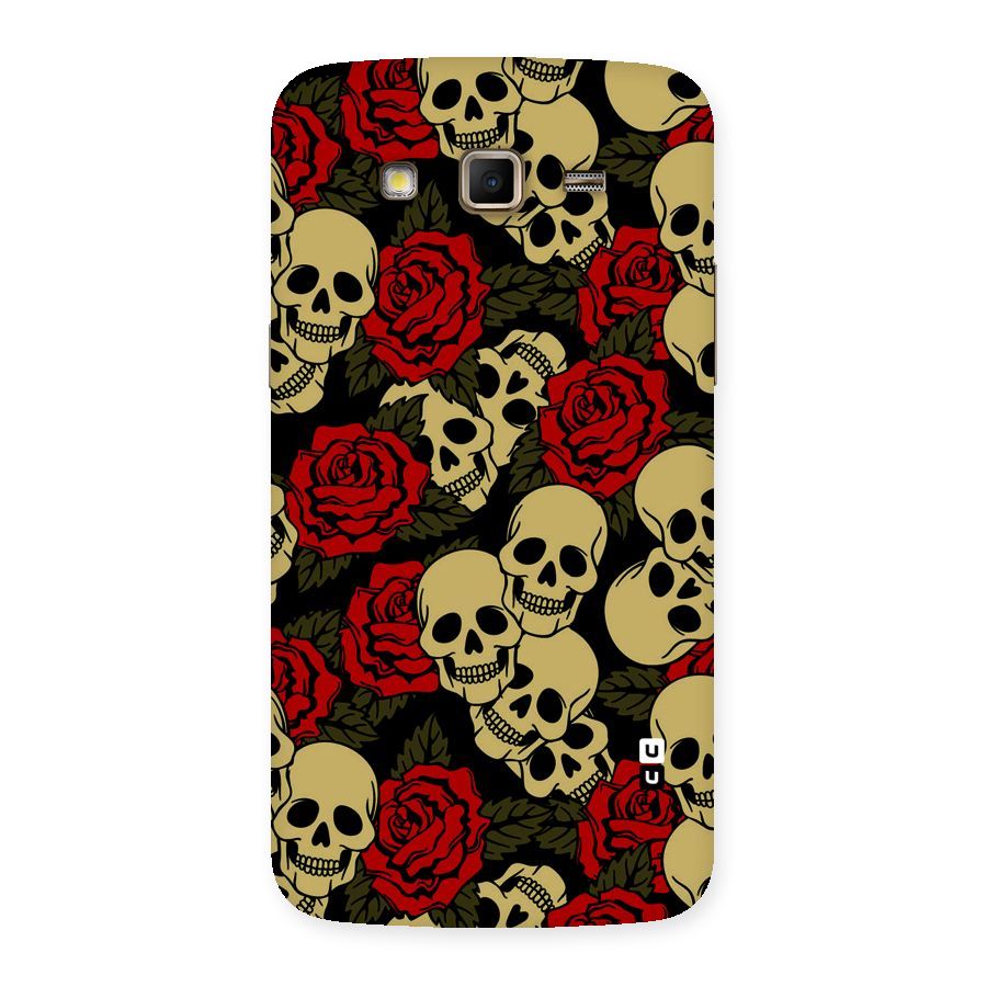 Skulled Roses Back Case for Samsung Galaxy Grand 2