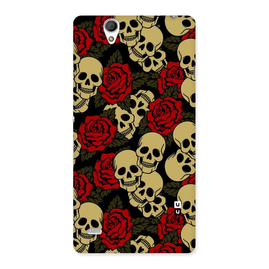 Skulled Roses Back Case for Sony Xperia C4