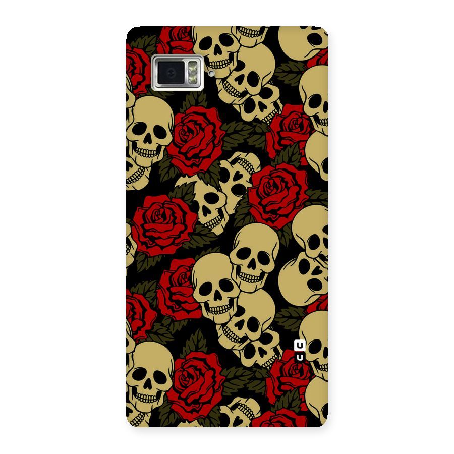 Skulled Roses Back Case for Vibe Z2 Pro K920