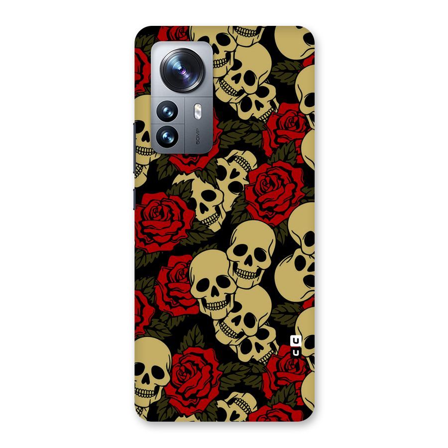 Skulled Roses Back Case for Xiaomi 12 Pro