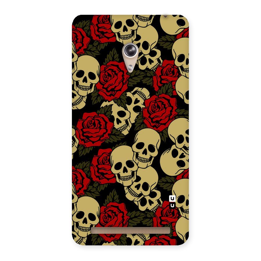 Skulled Roses Back Case for Zenfone 6