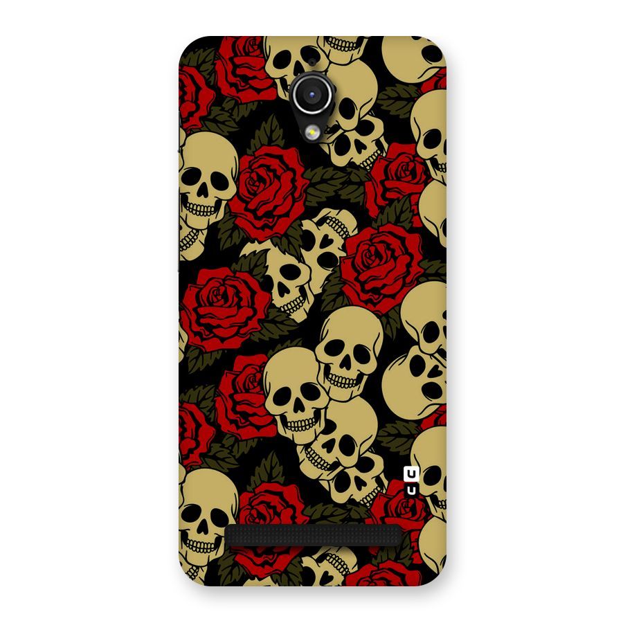 Skulled Roses Back Case for Zenfone Go