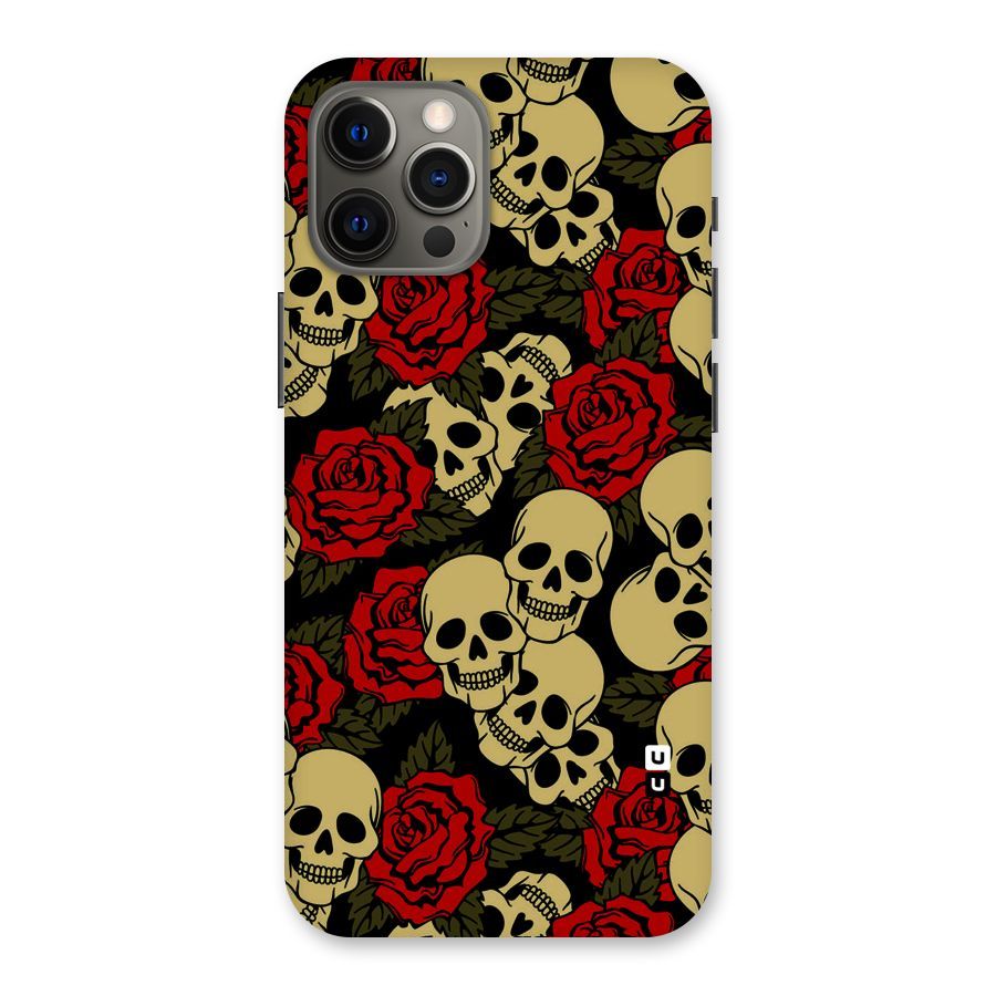 Skulled Roses Back Case for iPhone 12 Pro Max