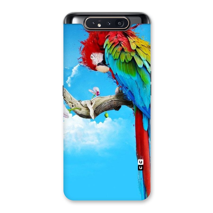 Sky Parrot Back Case for Galaxy A80