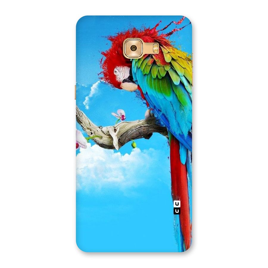 Sky Parrot Back Case for Galaxy C9 Pro