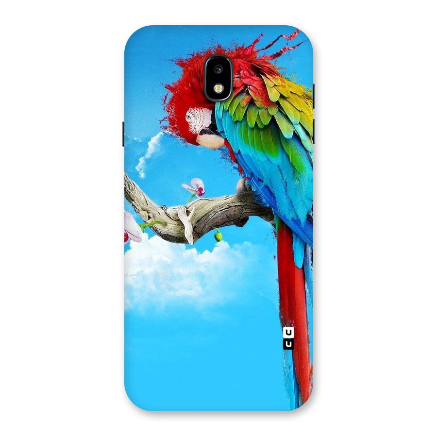 Sky Parrot Back Case for Galaxy J7 Pro