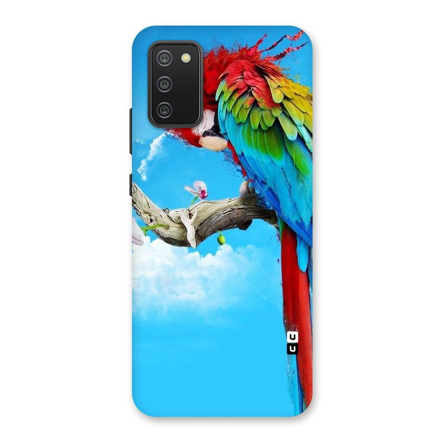 Sky Parrot Back Case for Galaxy M02s