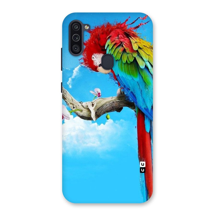 Sky Parrot Back Case for Galaxy M11