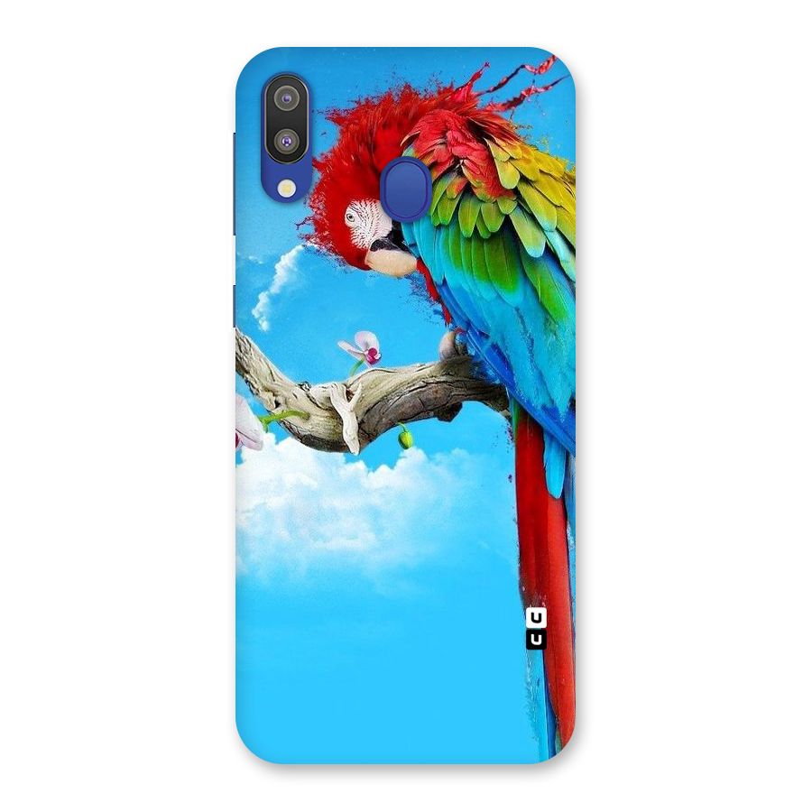 Sky Parrot Back Case for Galaxy M20