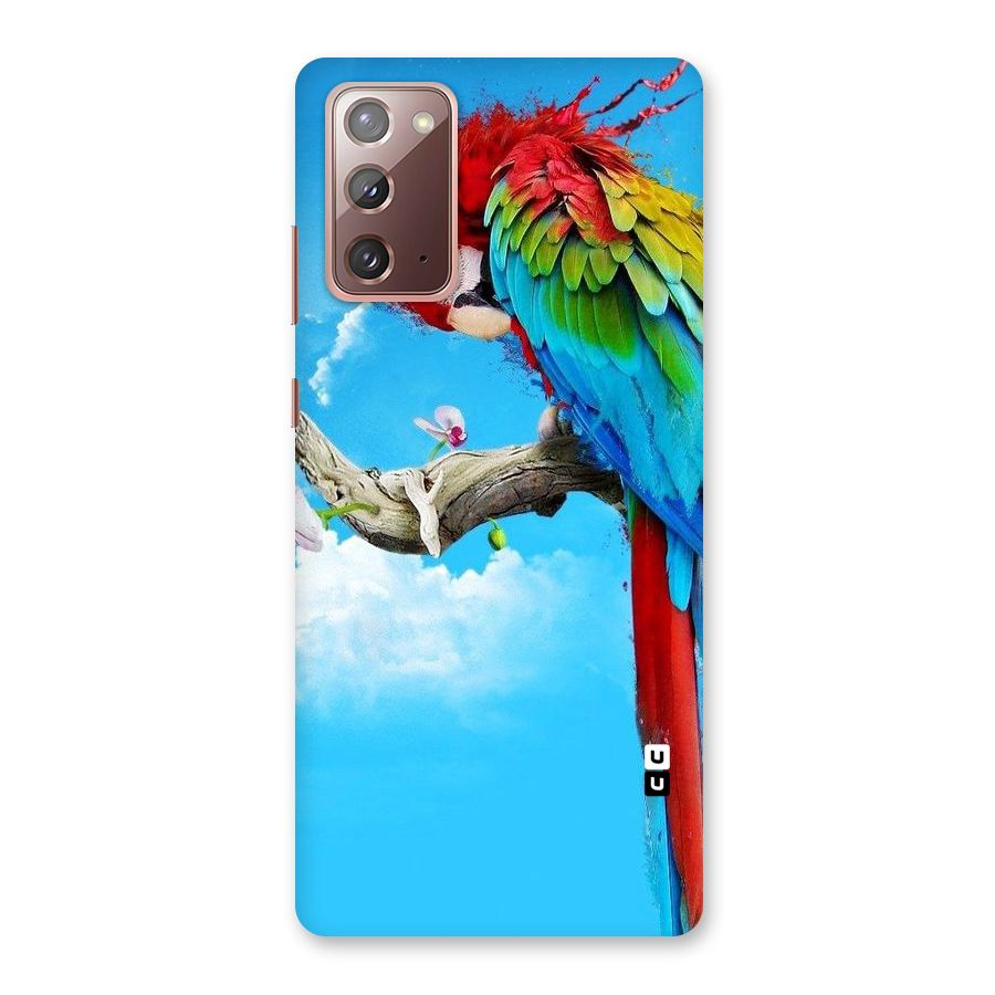 Sky Parrot Back Case for Galaxy Note 20
