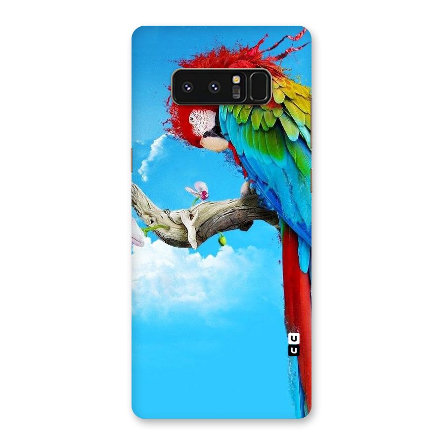 Sky Parrot Back Case for Galaxy Note 8
