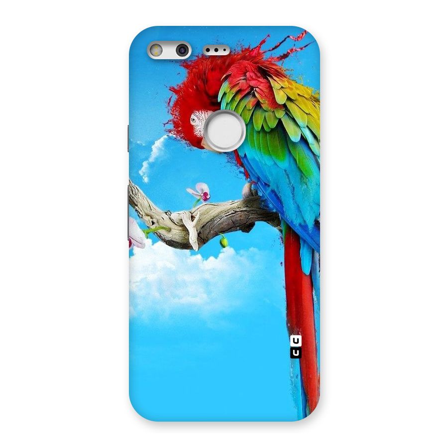 Sky Parrot Back Case for Google Pixel