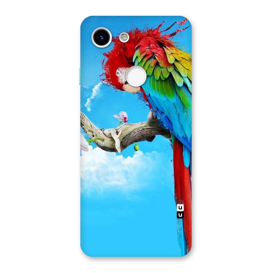 Sky Parrot Back Case for Google Pixel 3