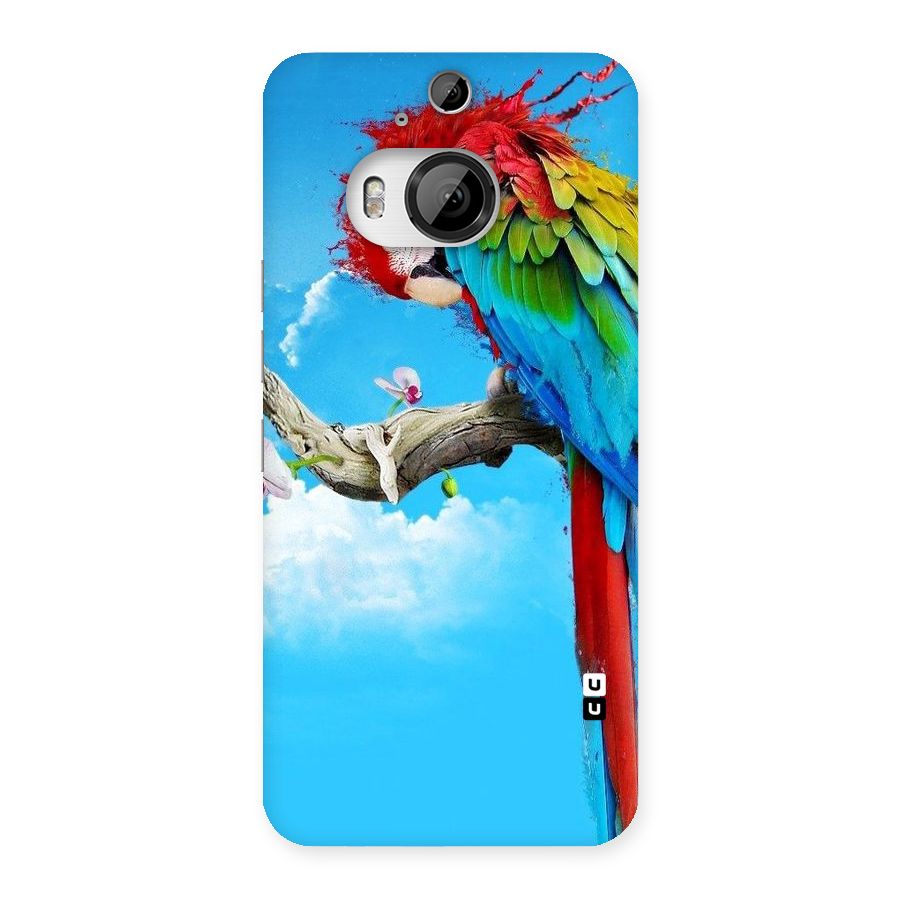 Sky Parrot Back Case for HTC One M9 Plus