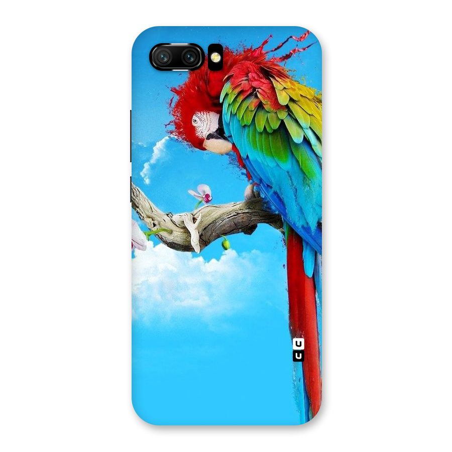 Sky Parrot Back Case for Honor 10